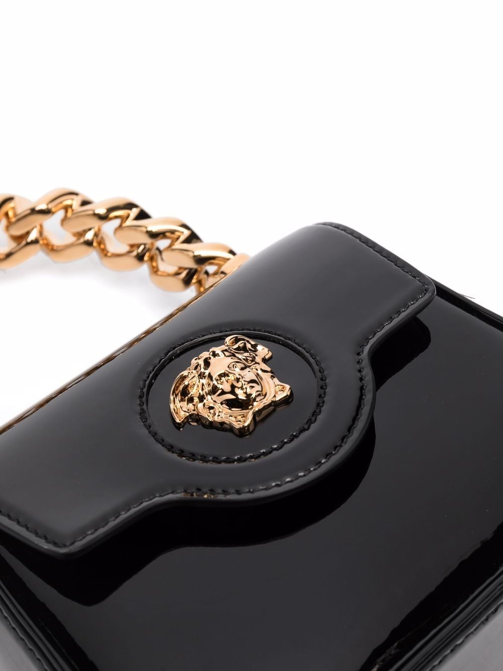 Versace La Medusa leather mini bag