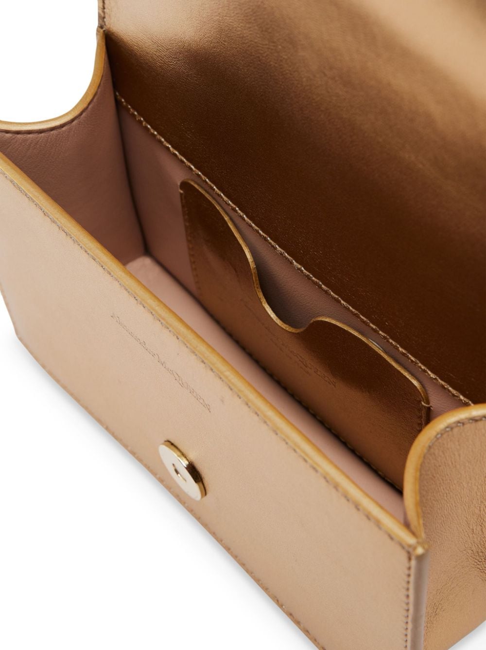 Alexander McQueen crystal-embellished crossbody bag