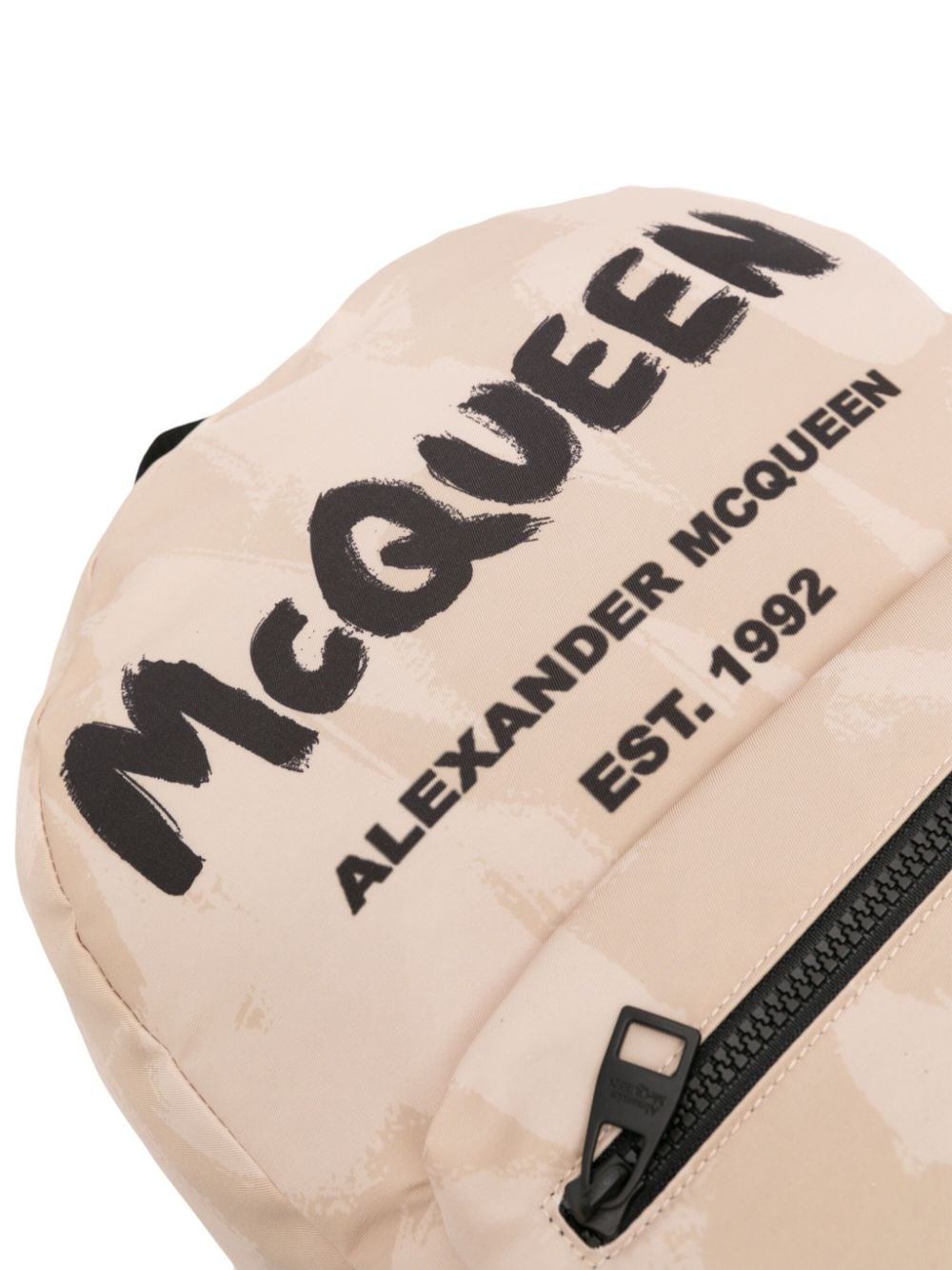 Alexander McQueen Graffiti Metropolitan logo-print backpack