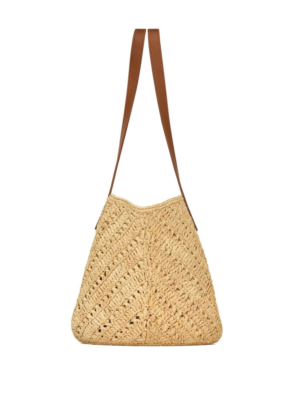 Saint Laurent medium Panier raffia tote bag