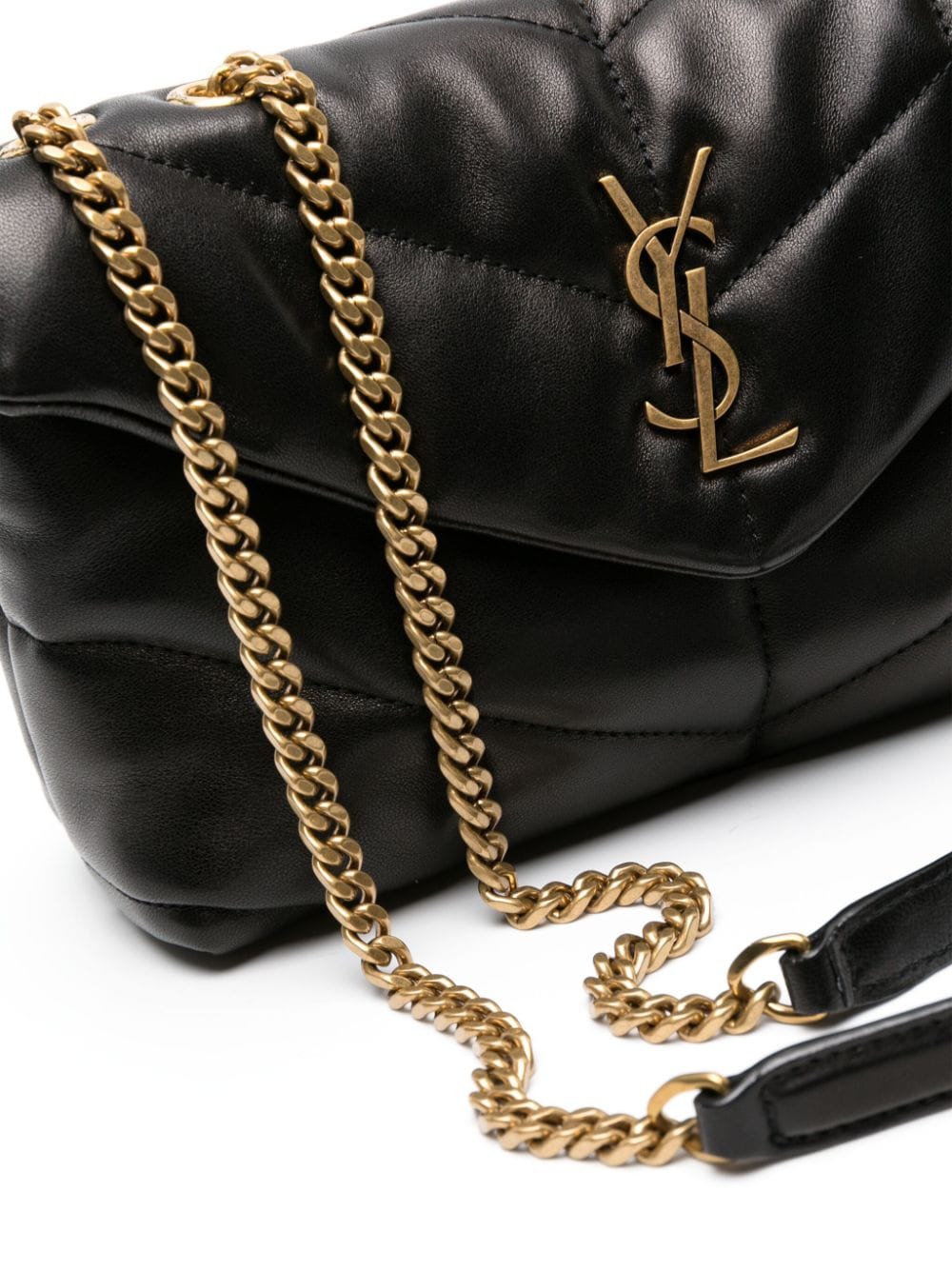 Saint Laurent Puffer Toy quilted shoulder bag