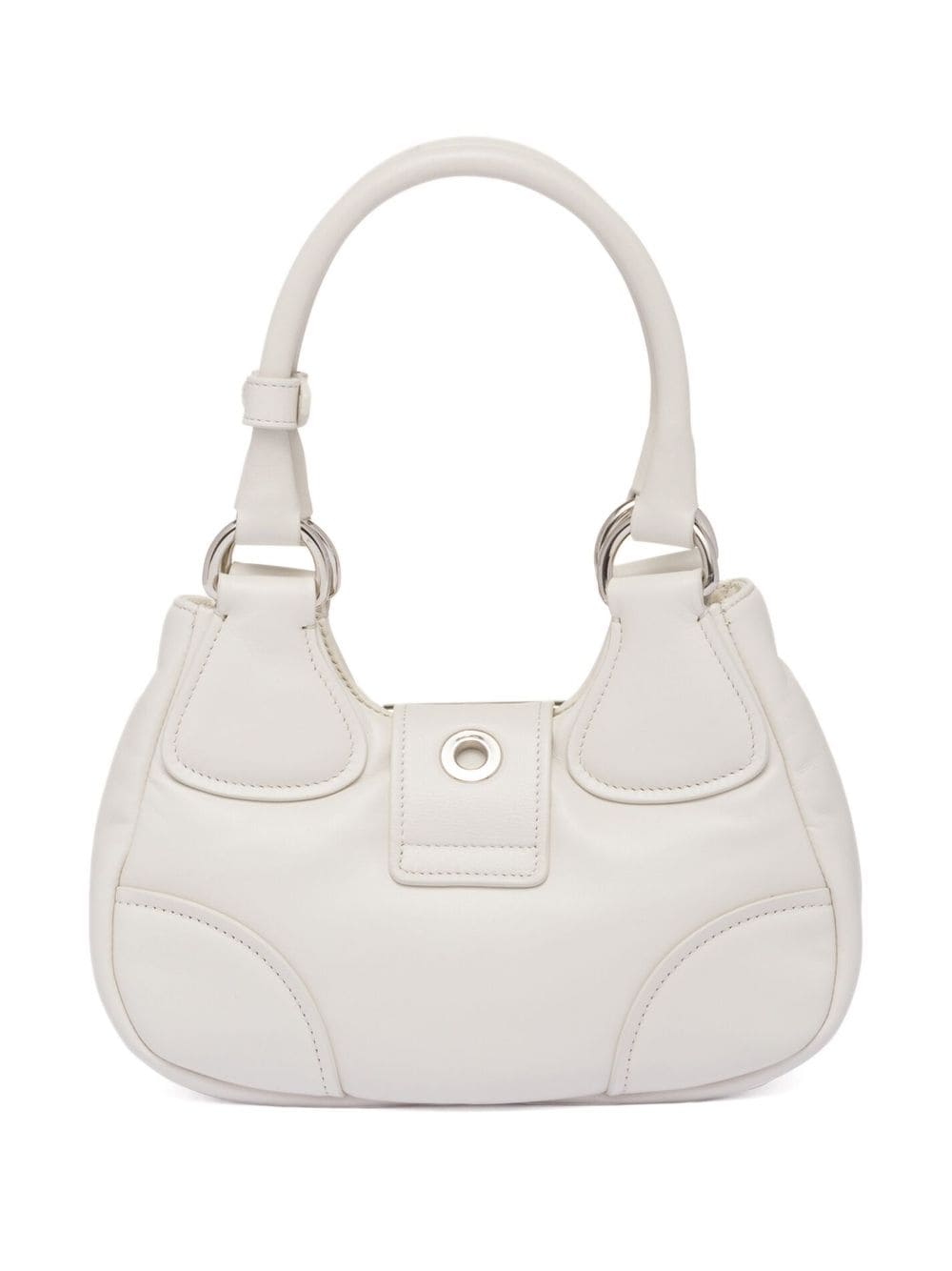 Pra*a moon padded nappa-leather mini bag