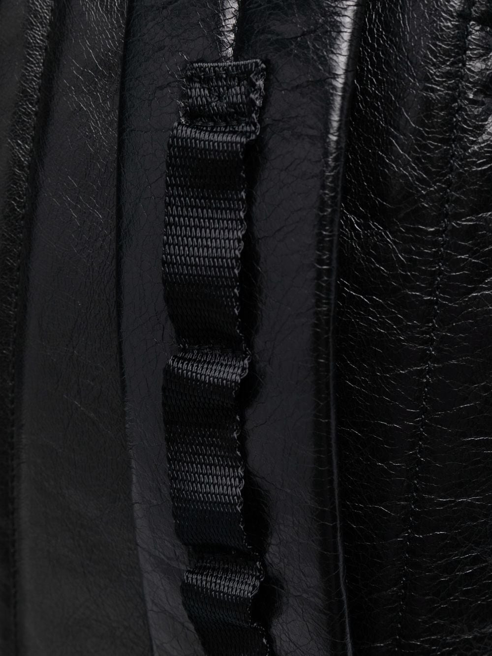 Ba*len*cia*ga army multicarry leather backpack