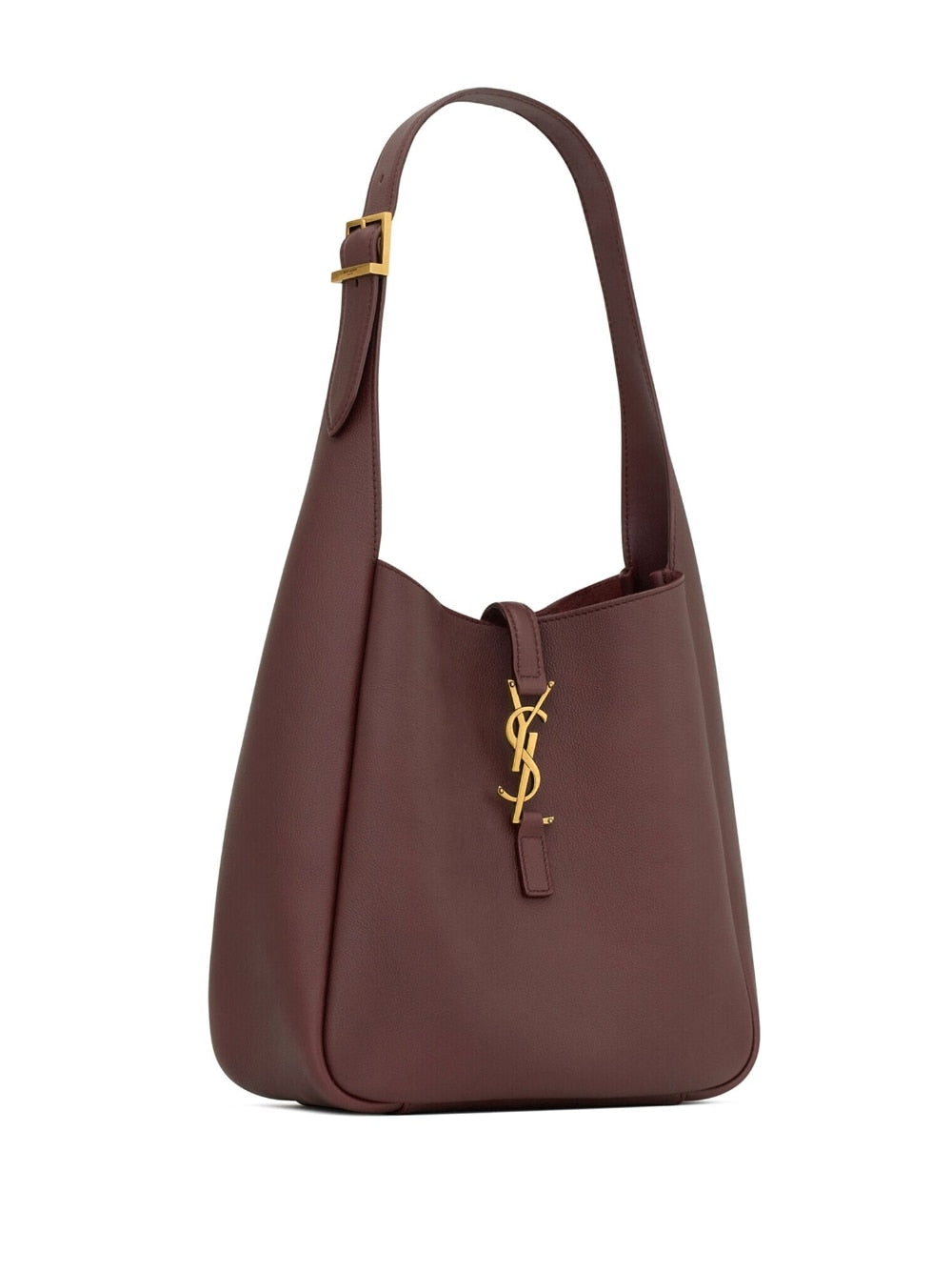 Saint Laurent Le 5 à 7 monogram-plaque shoulder bag