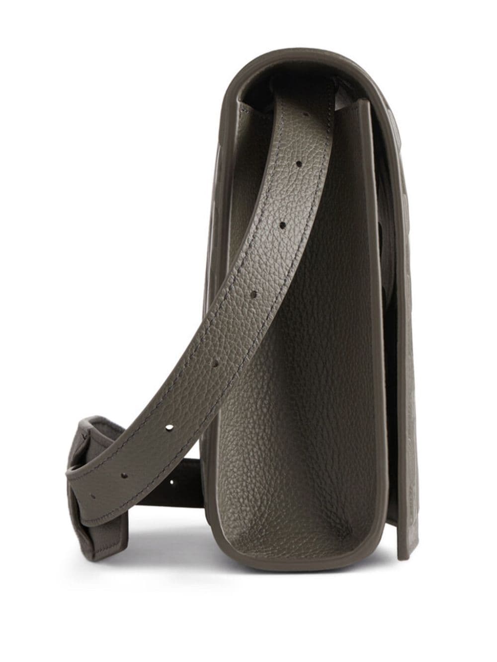 Ba*len*cia*ga car flap leather shoulder bag