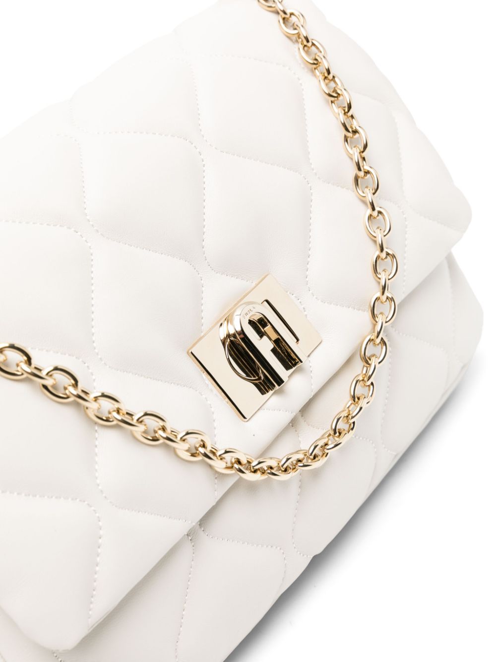 Furla 1927 quilted leather shoulder bag