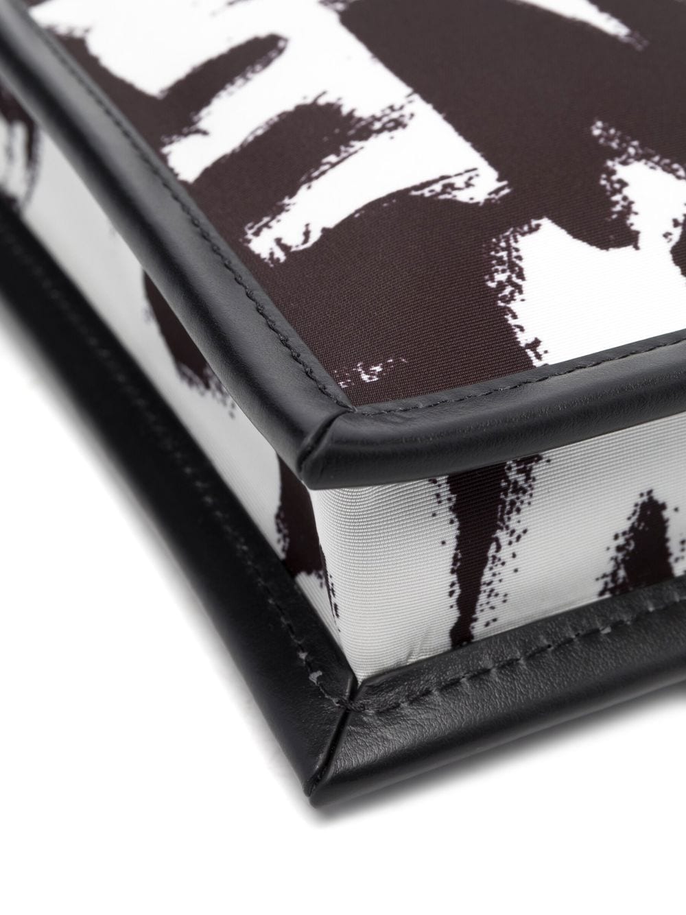 Alexander McQueen graffiti-print crossbody bag