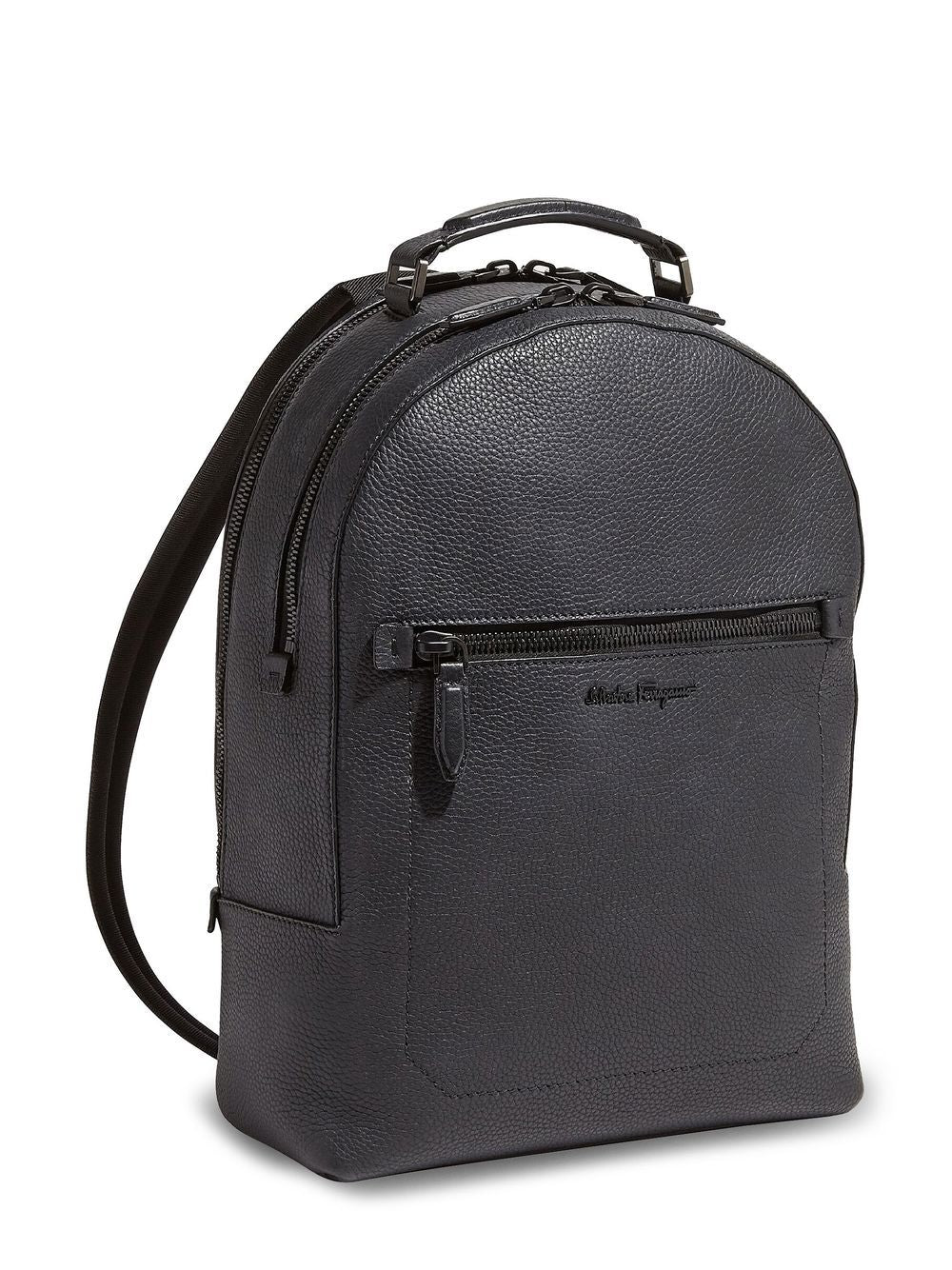 Ferragamo embroidered logo backpack