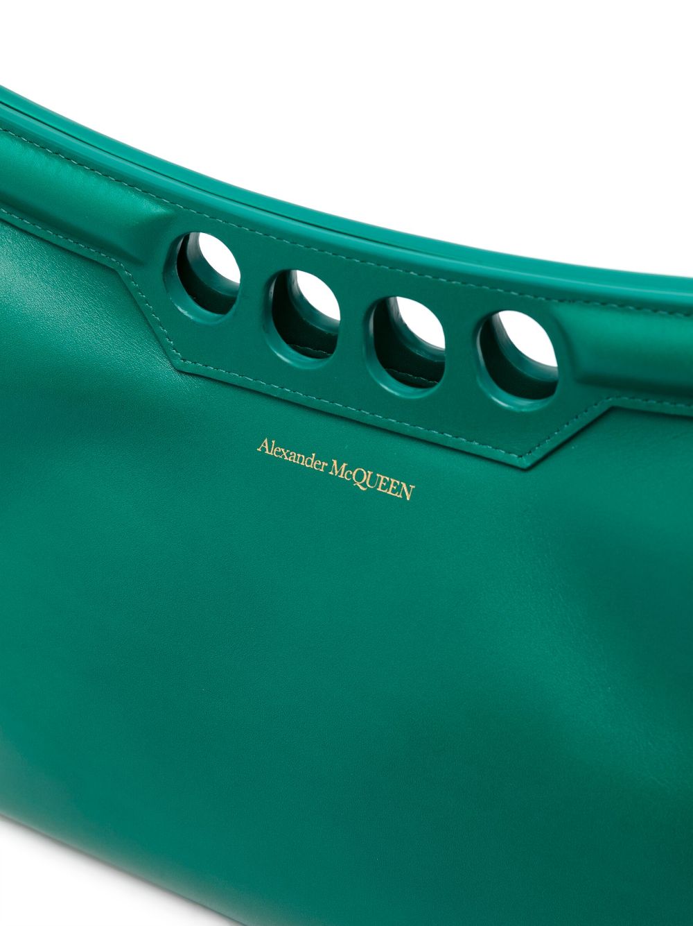 Alexander McQueen small The Peak leather shoulder bag