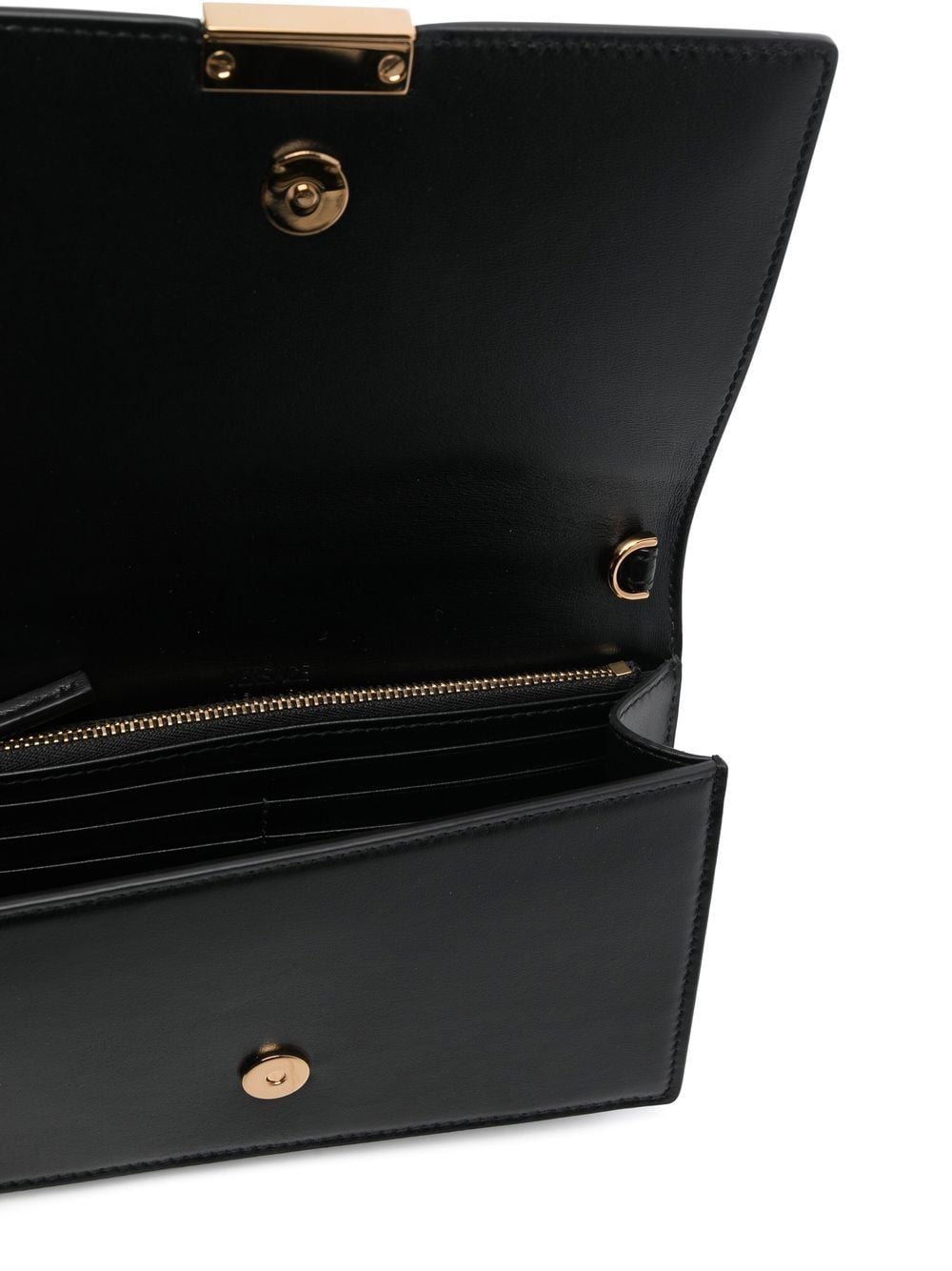 Versace Greca Goddess leather mini bag