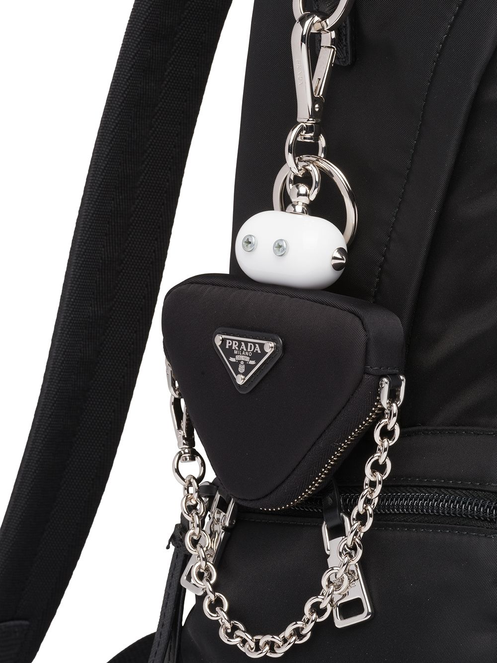 Pra*a robot triangle pouch