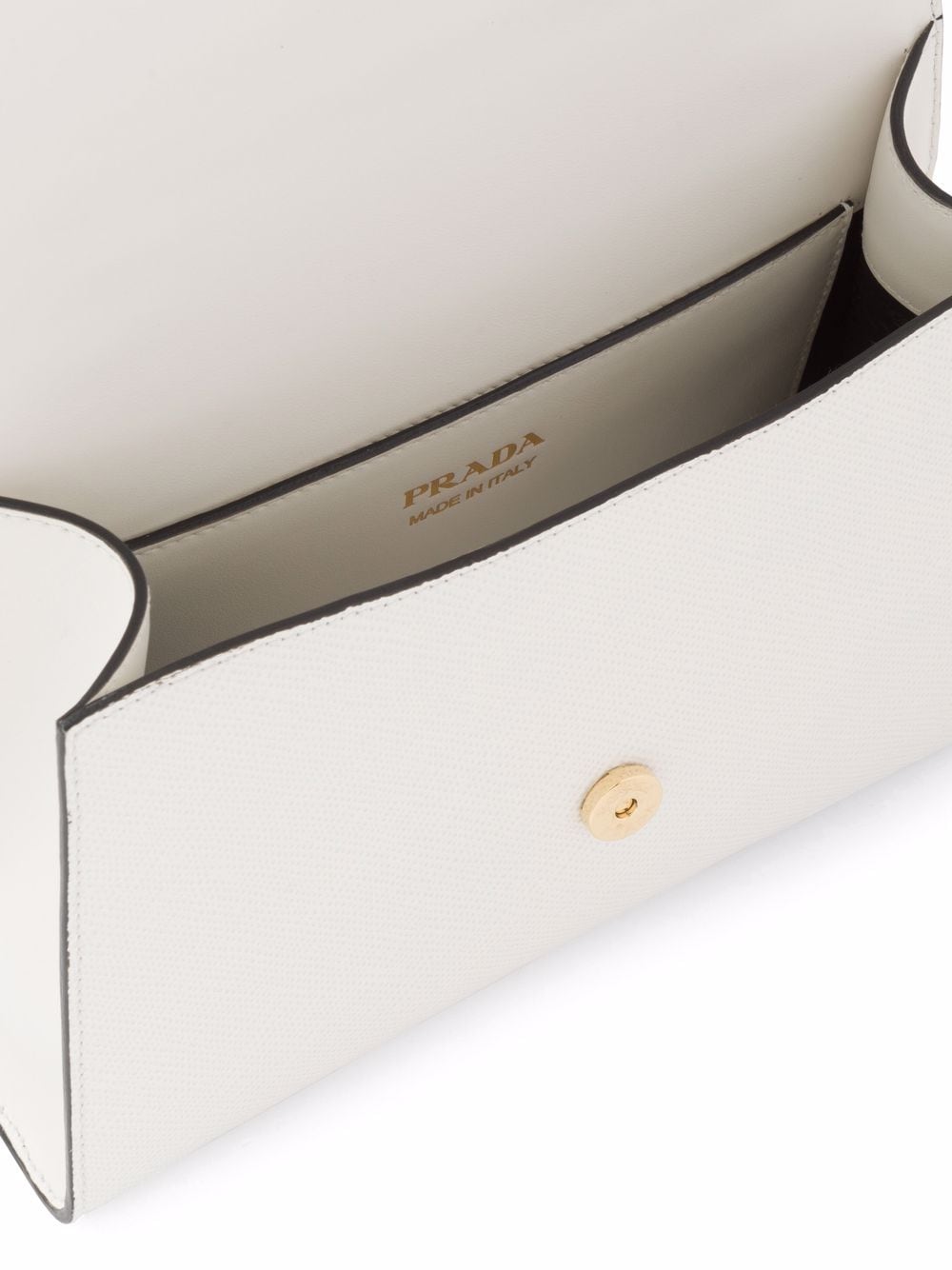 Pra*a lettering-logo tote bag