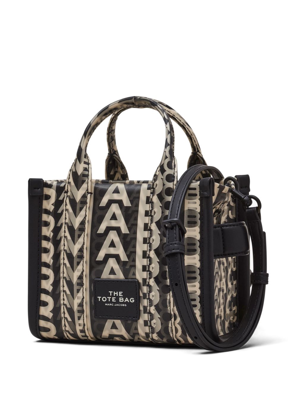 Marc Jacobs The Mini monogram-lenticular tote bag