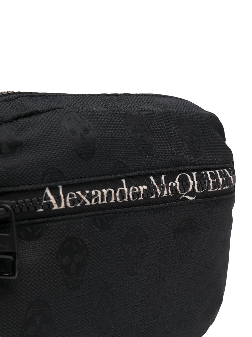 Alexander McQueen logo-print belt bag