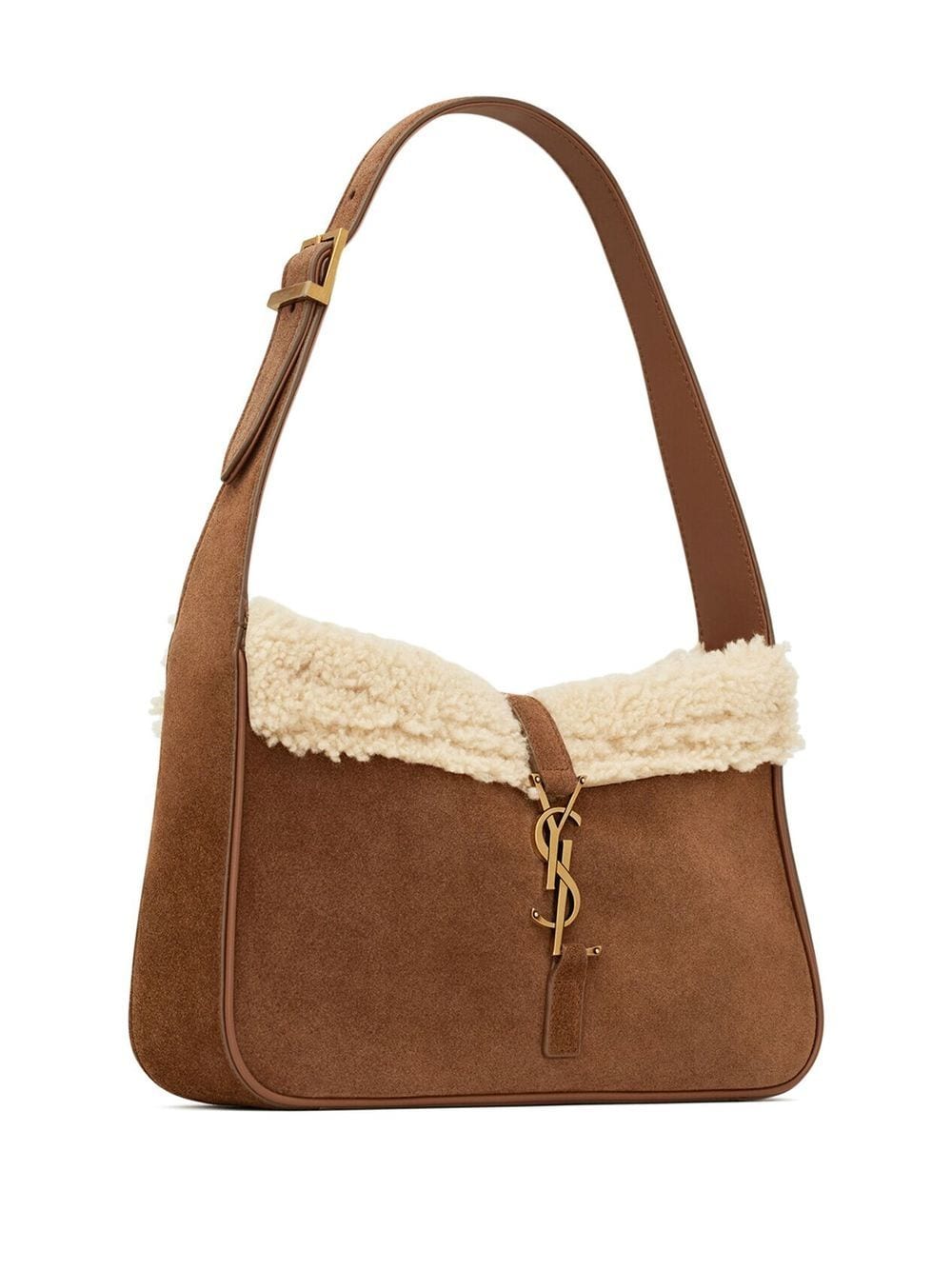 Saint Laurent logo-plaque shoulder bag