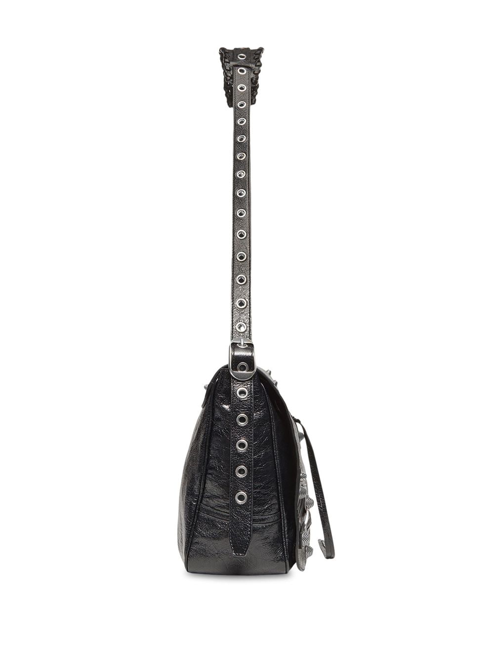 Ba*len*cia*ga le cagole leather messenger bag