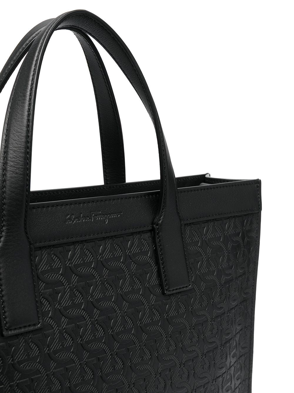 Ferragamo logo-embossed tote bag