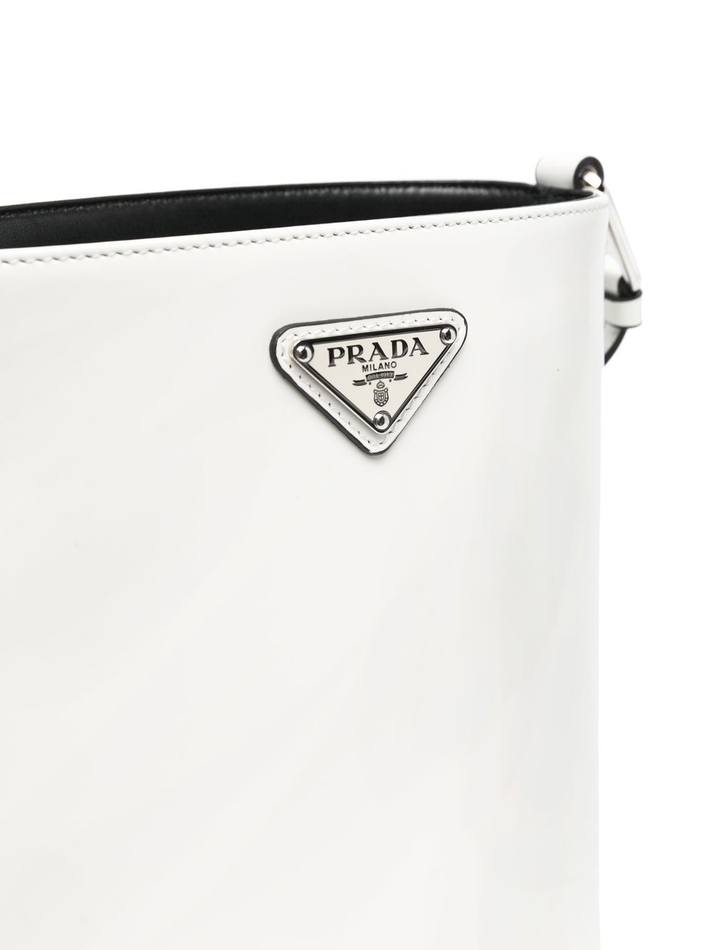 Pra*a small spazzolato bucket bag