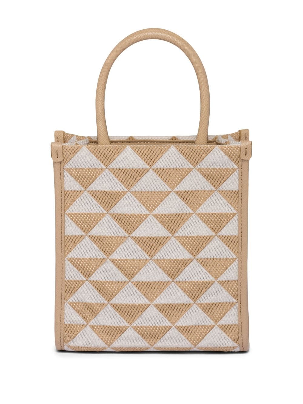 Pra*a symbole embroidered mini bag