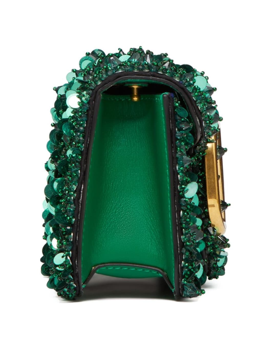 Valentino Garavani small Locò embellished shoulder bag