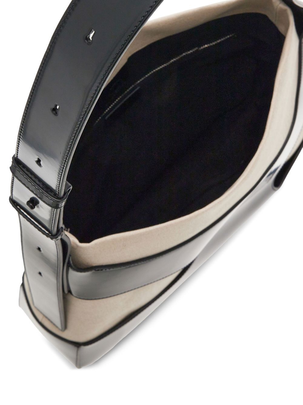 Ferragamo canvas shoulder bag