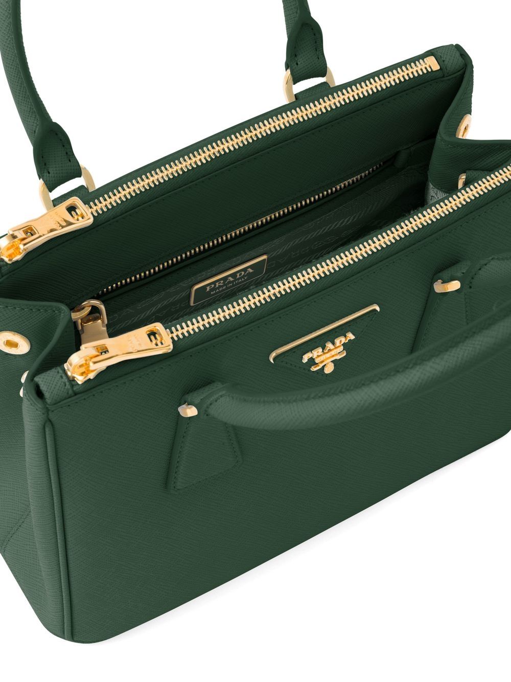 Pra*a small galleria leather tote bag