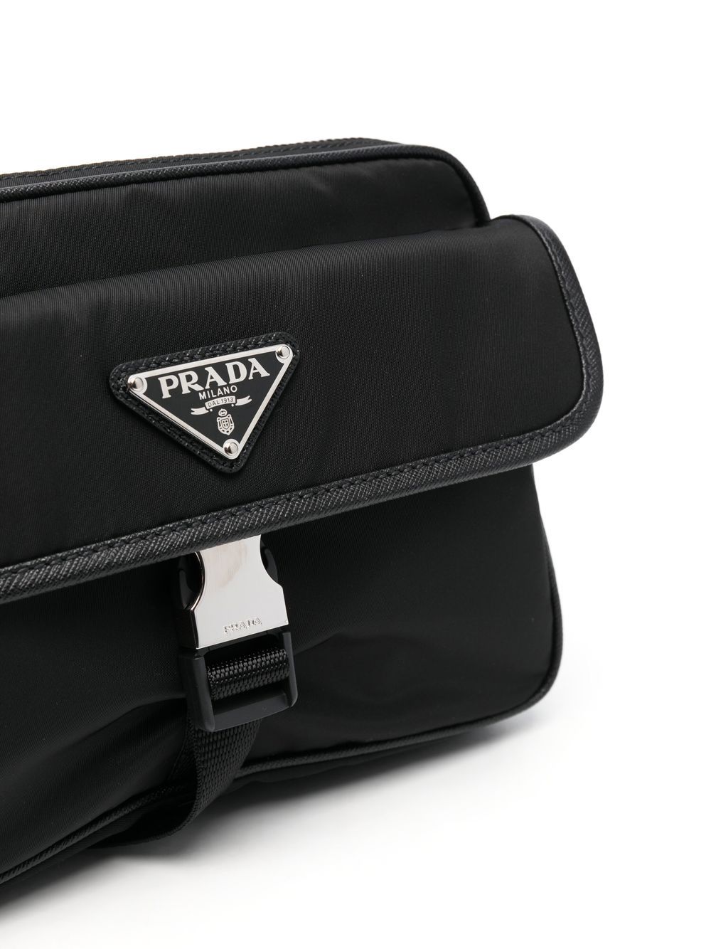 Pra*a re-nylon pouch crossbody bag