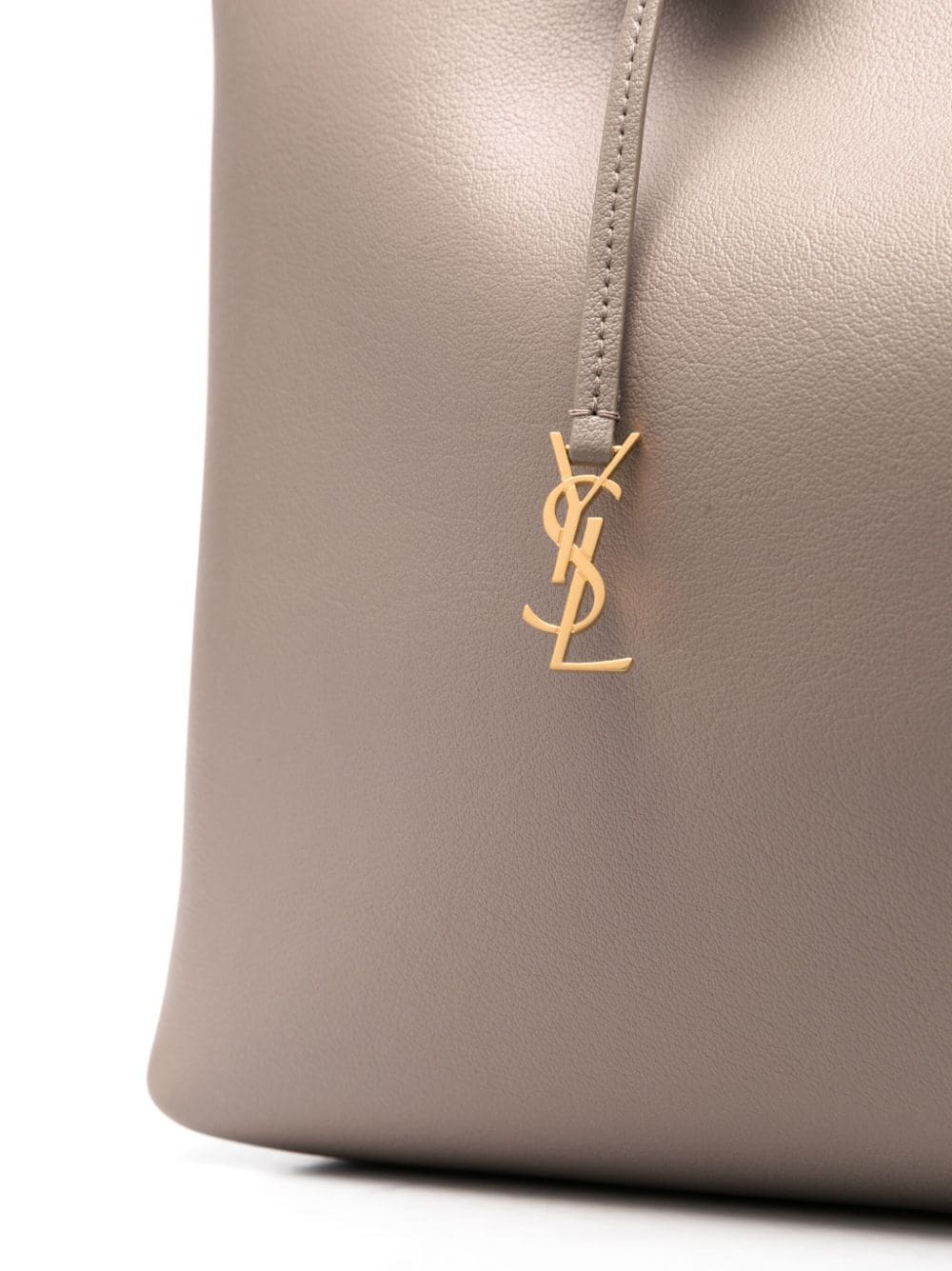 Saint Laurent Shopping logo-plaque tote bag