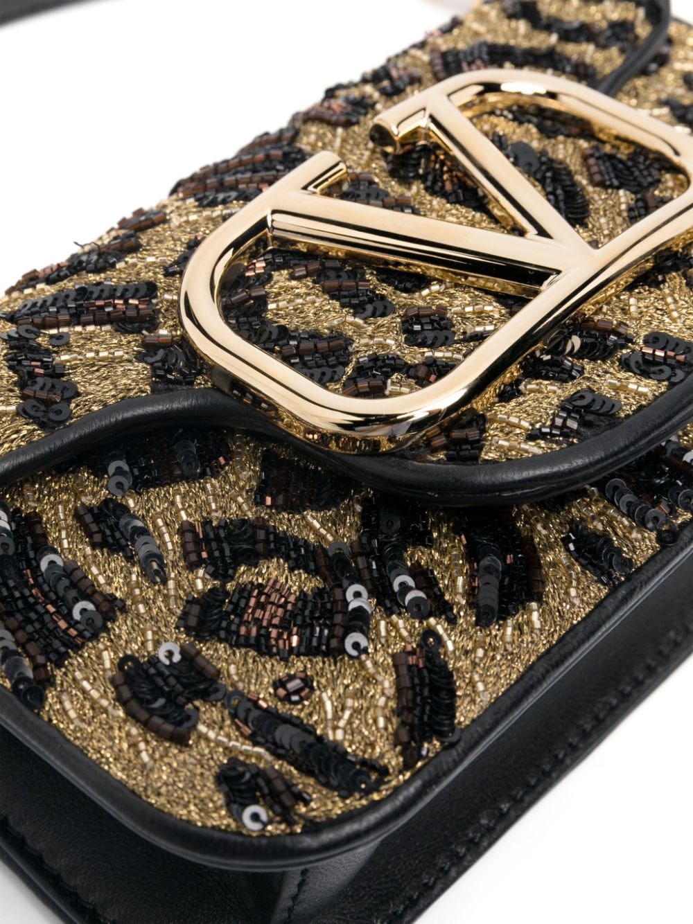 Valentino Garavani VLogo leopard-print crossbody bag
