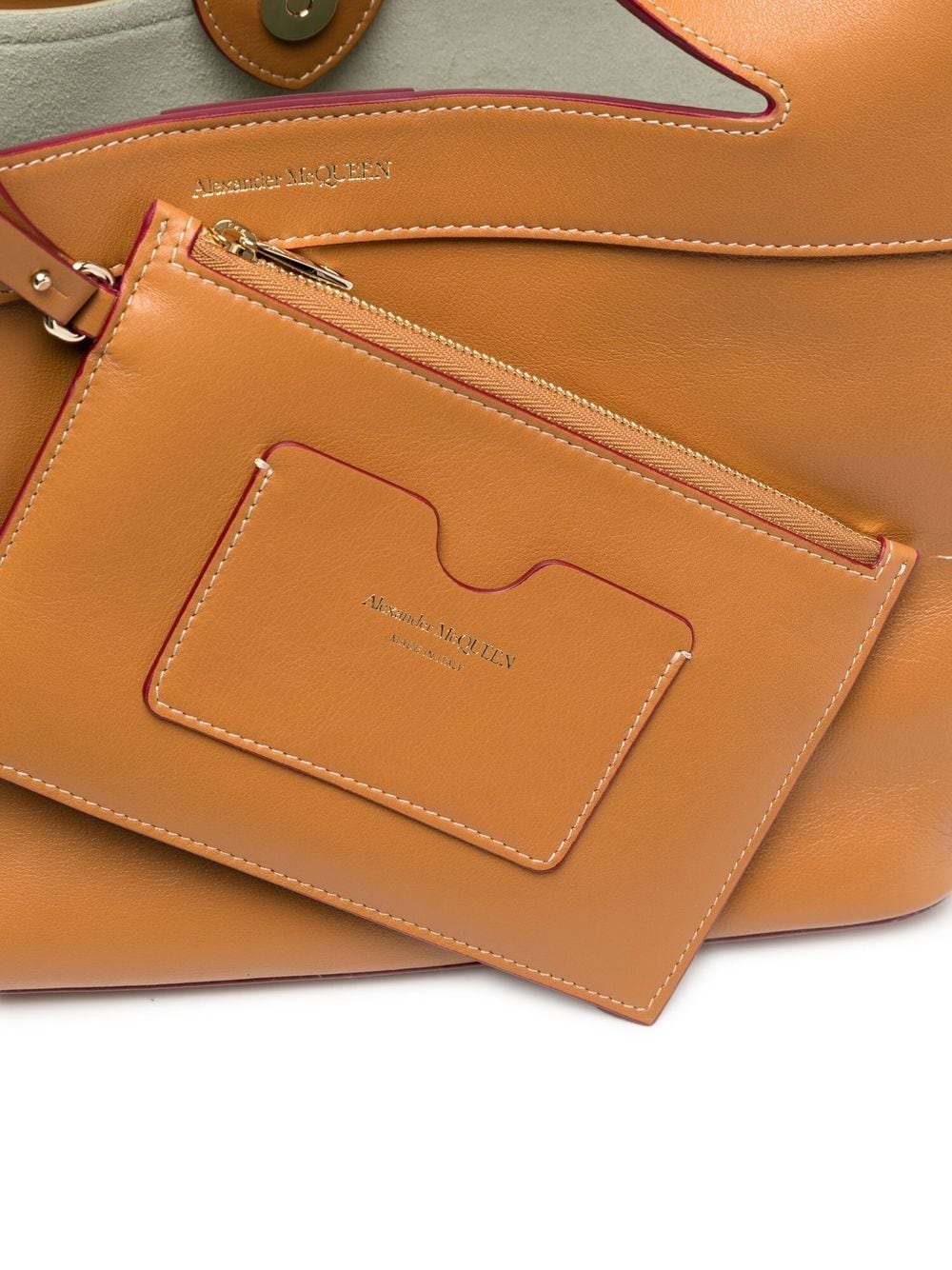 Alexander McQueen logo-print tote bag