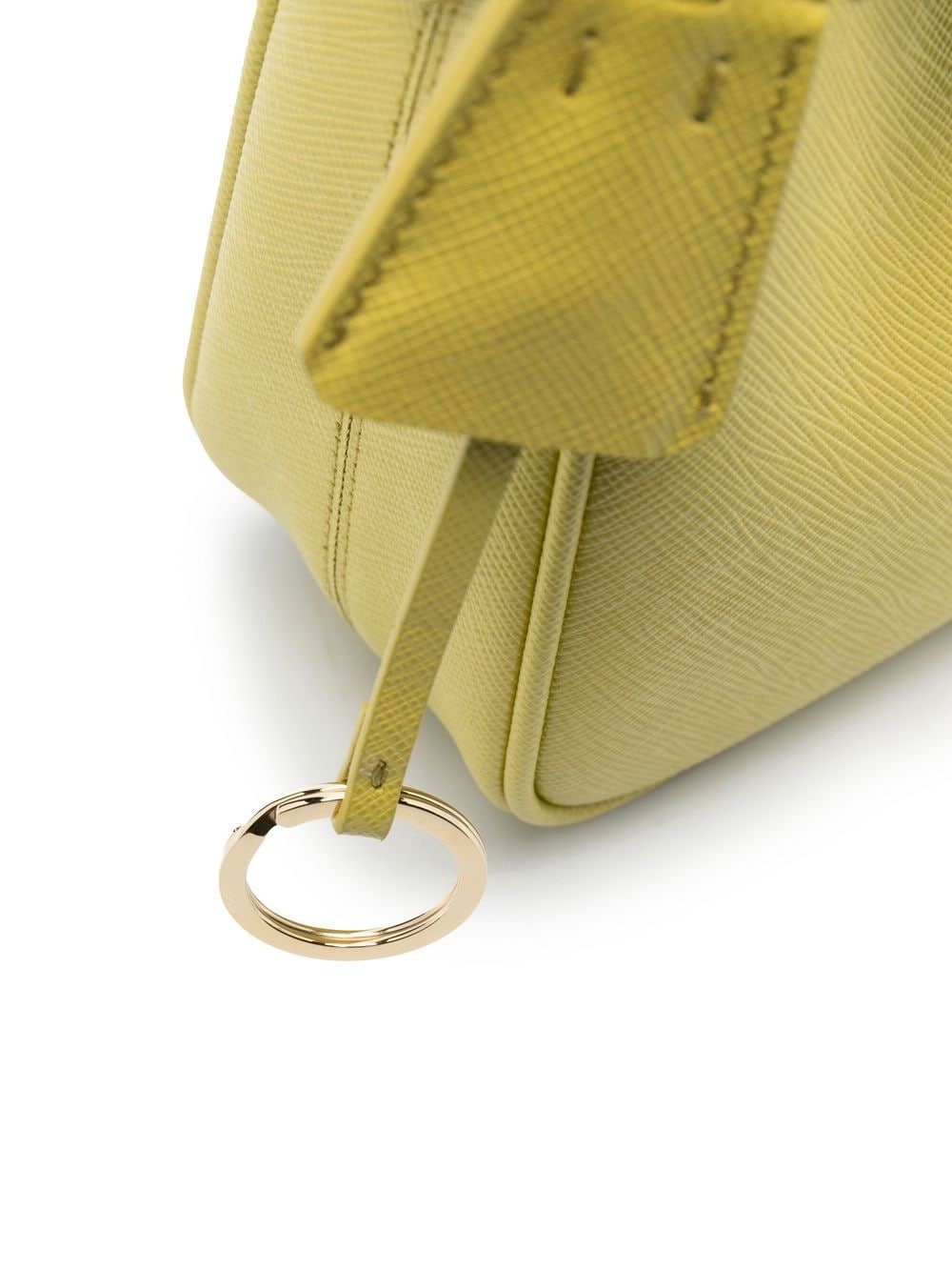 Pra*a mini re-edition leather shoulder bag