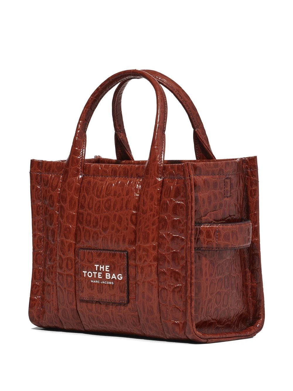 Marc Jacobs The Croc-Embossed Small Tote bag