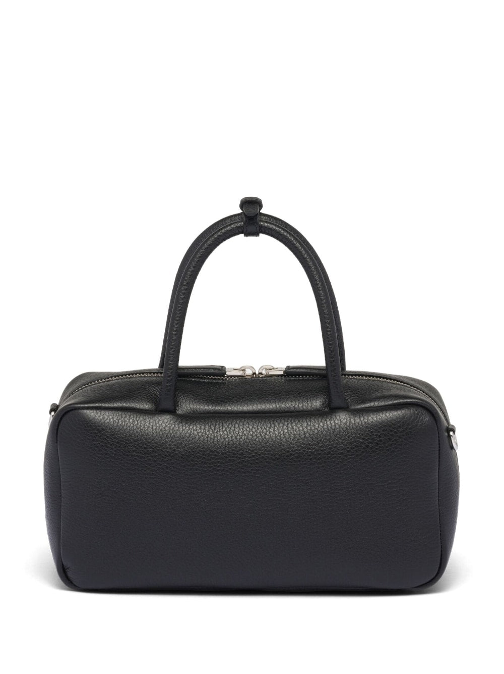 Pra*a logo-lettering top-handle bag