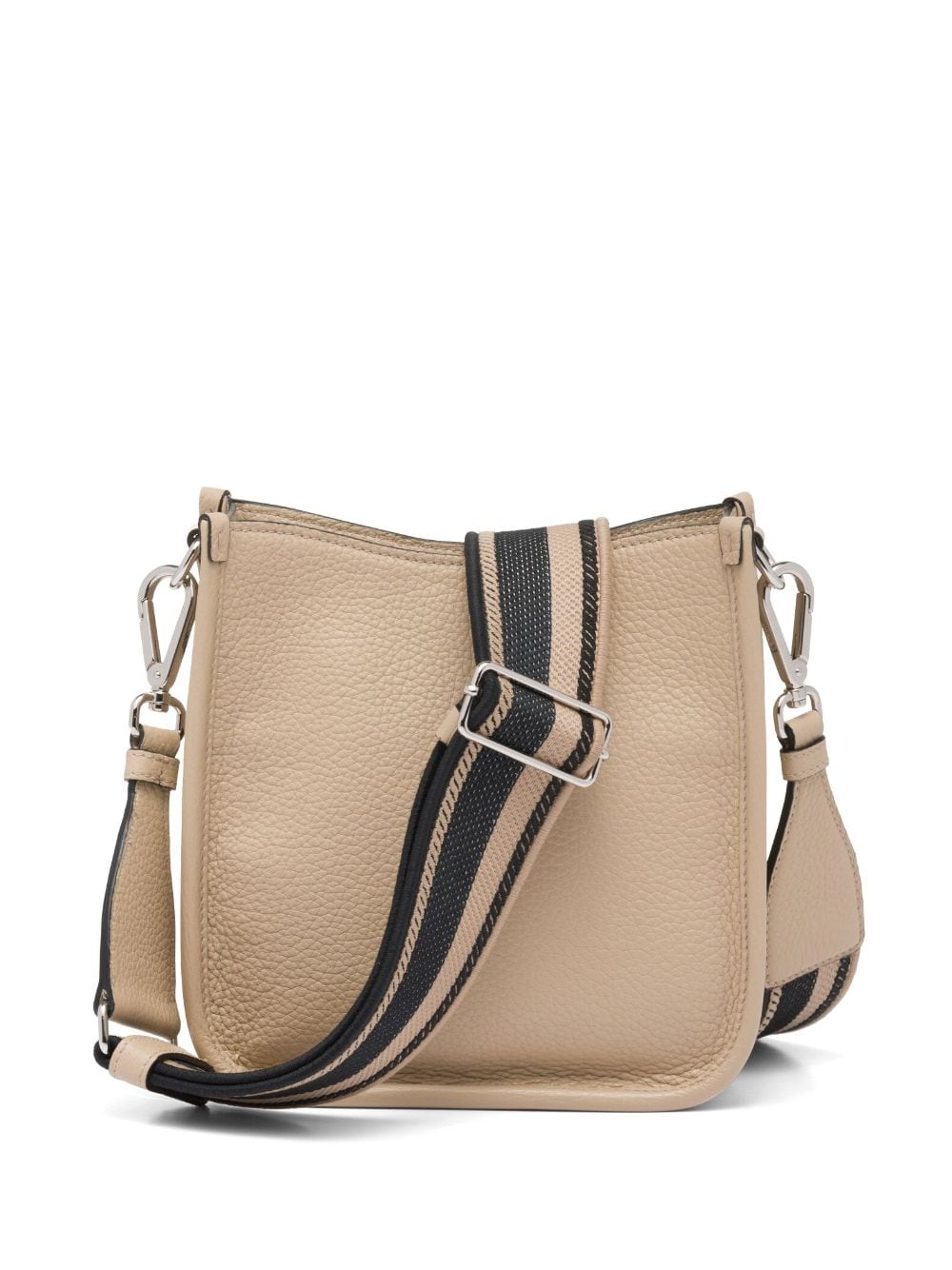 Pra*a mini logo-plaque shoulder bag