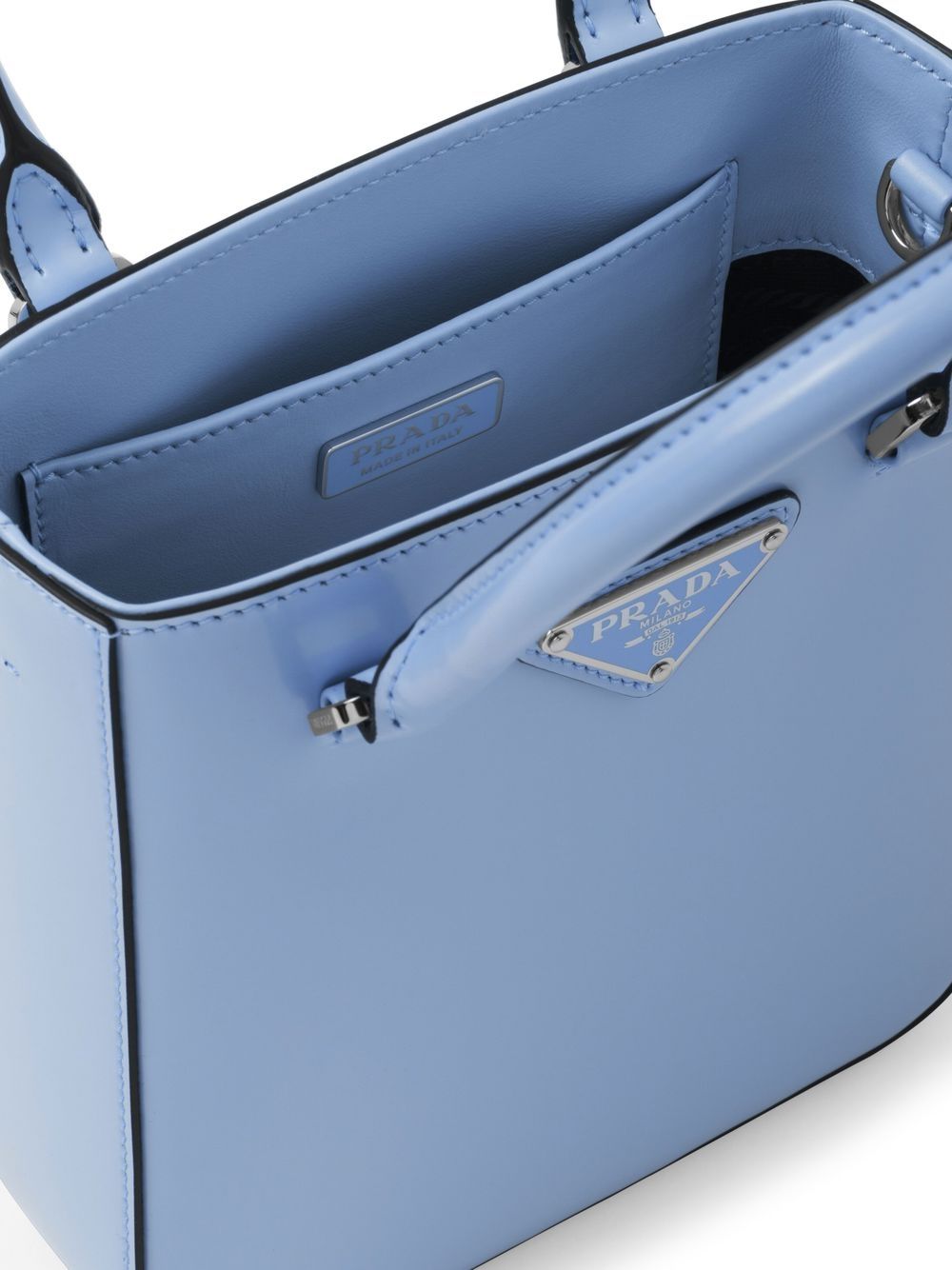 Pra*a small brushed tote bag