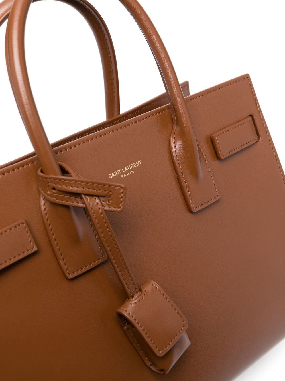 Saint Laurent logo-print tote bag