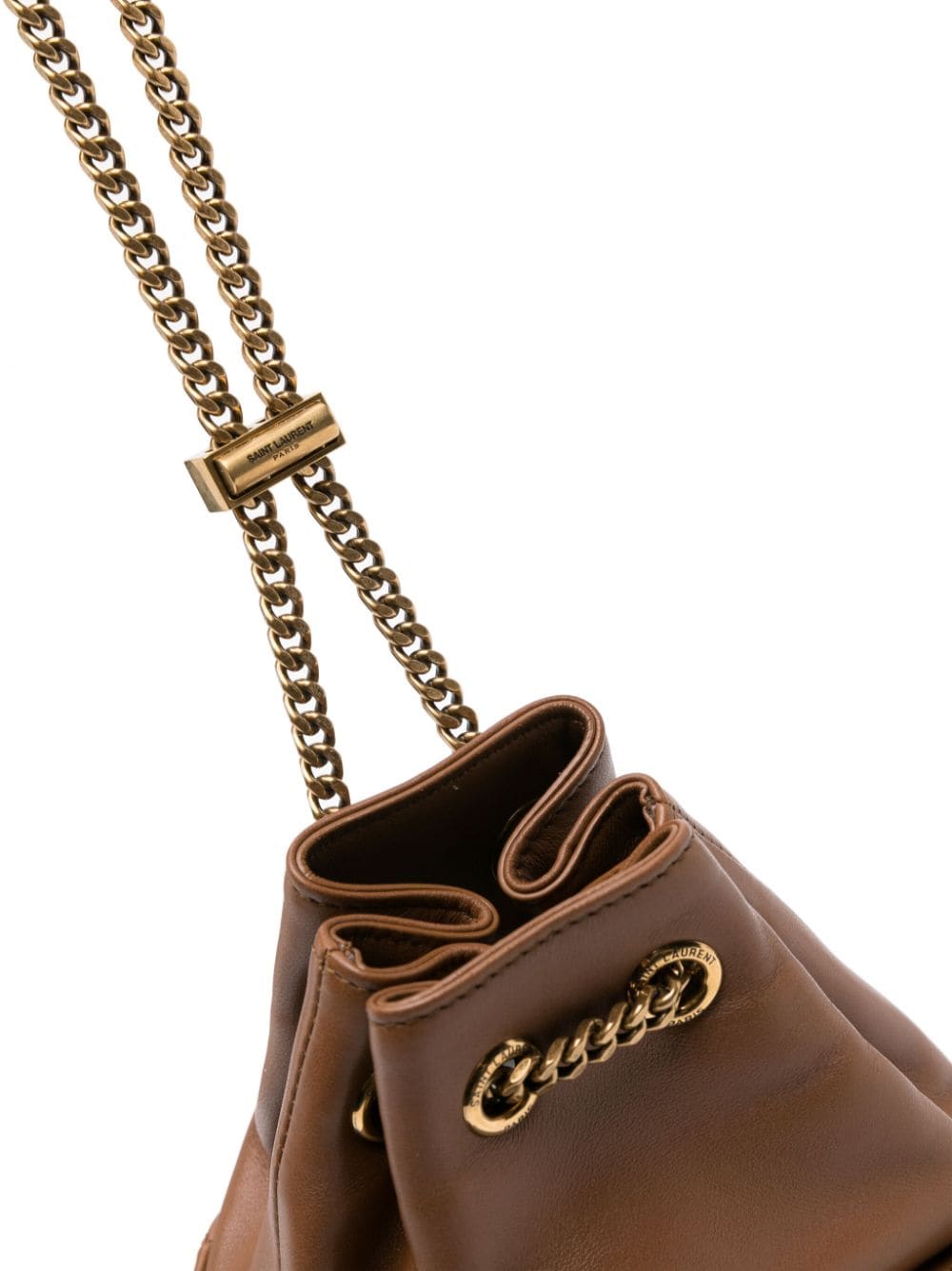 Saint Laurent mini Joe quilted leather bucket bag
