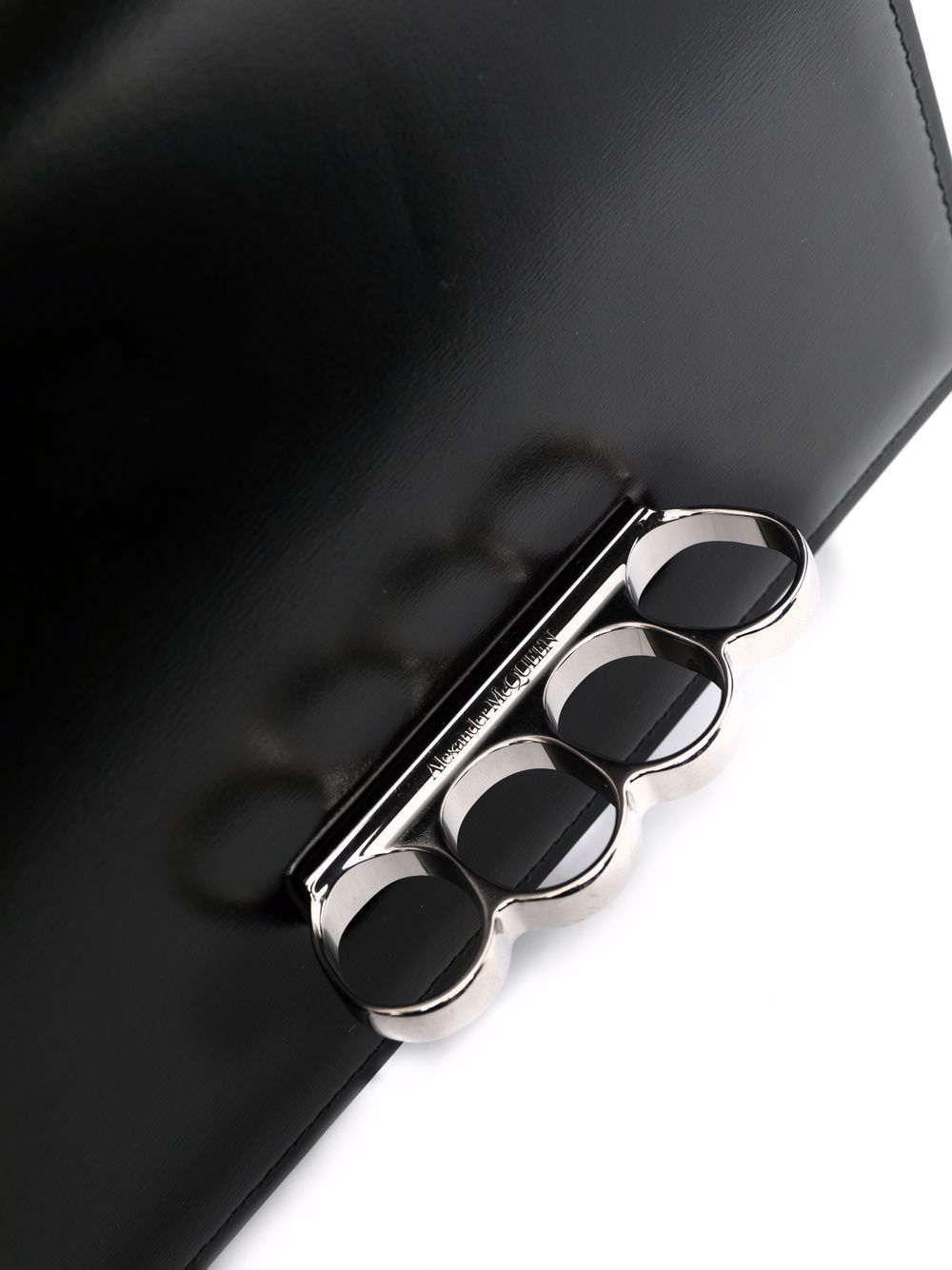 Alexander McQueen The Four Ring leather crossbody bag