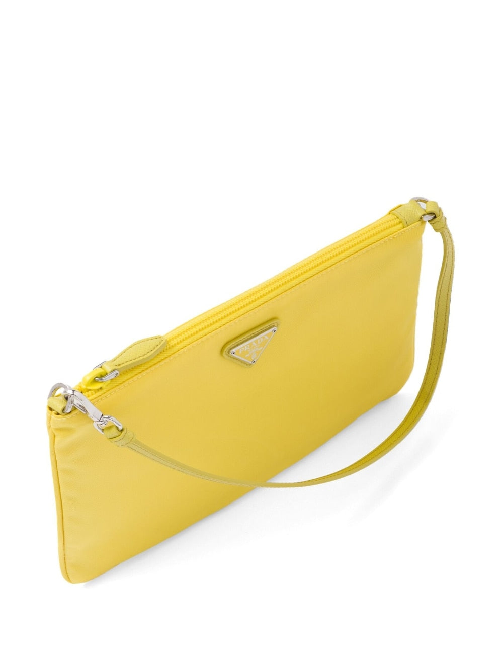 Pra*a re-nylon logo-plaque shoulder bag