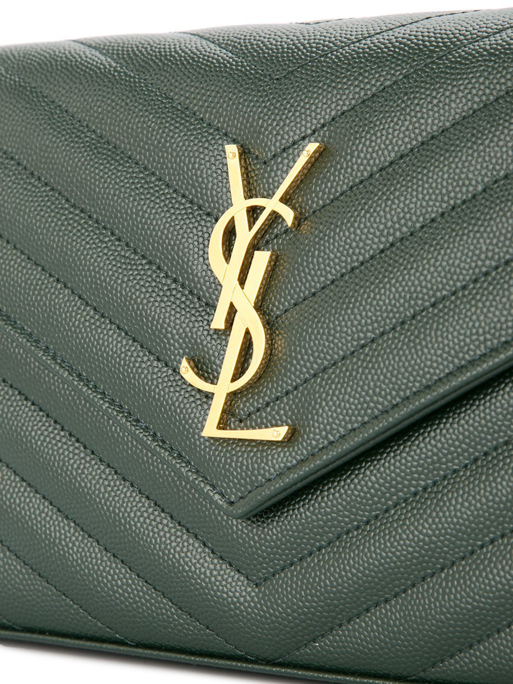 Saint Laurent monogram chain clutch