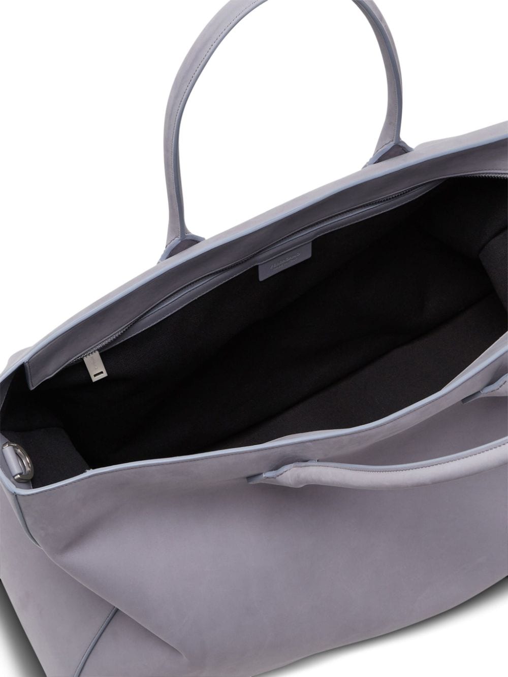 Ferragamo logo-stamp leather tote bag