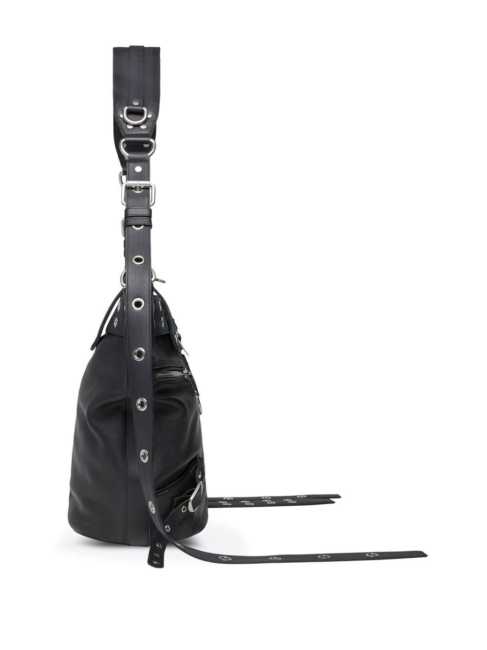 Ba*len*cia*ga emo bucket bag