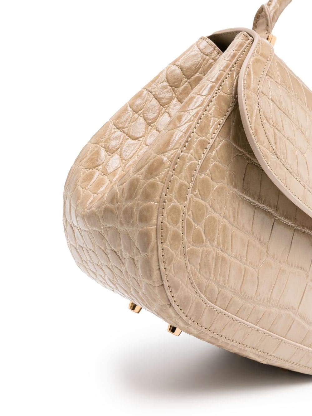 Versace Greca Goddess crocodile-effect tote bag