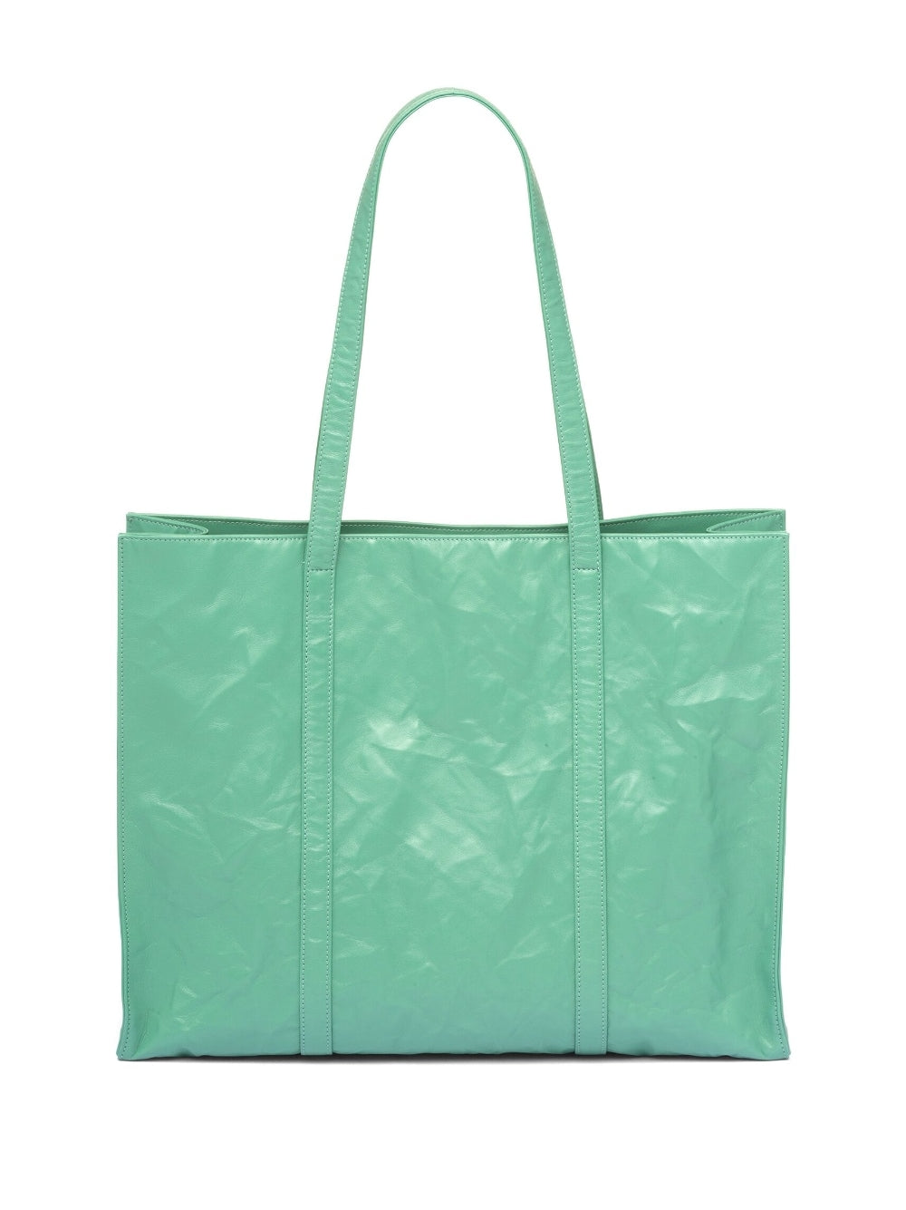 Pra*a nappa-leather tote bag