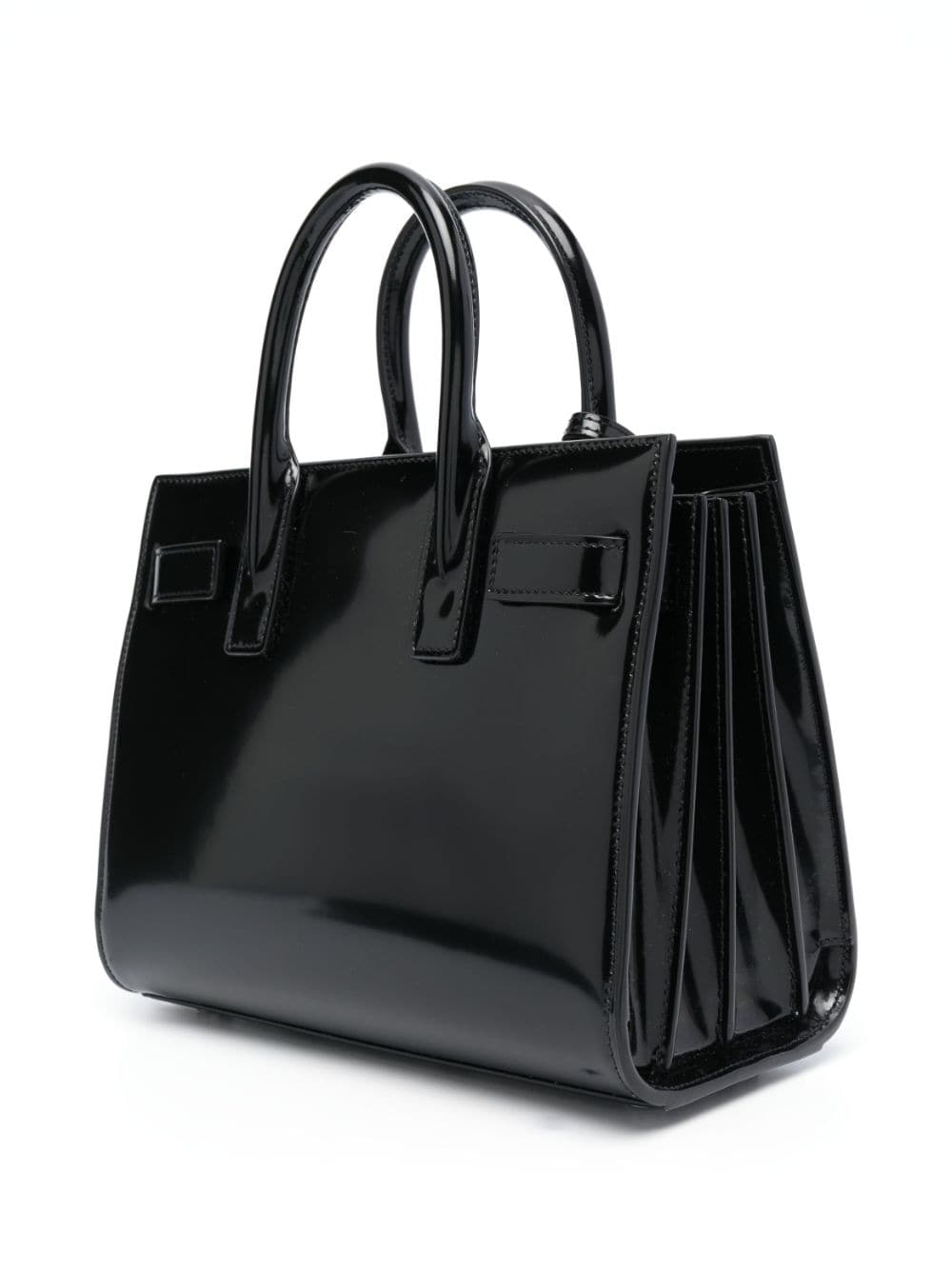 Saint Laurent Sac De Jour patent leather handbag