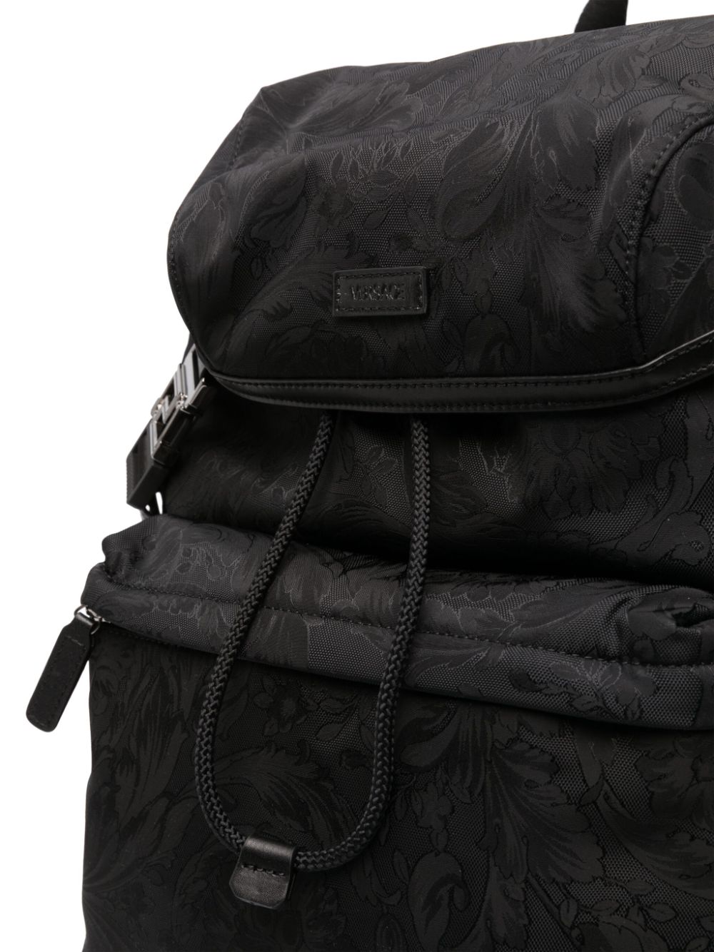 Versace Neo Nylon jacquard backpack