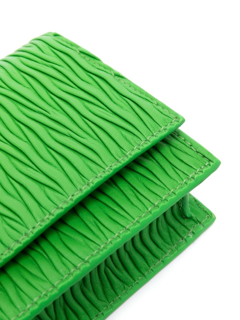 Alexander McQueen skull-stud pleated leather bag