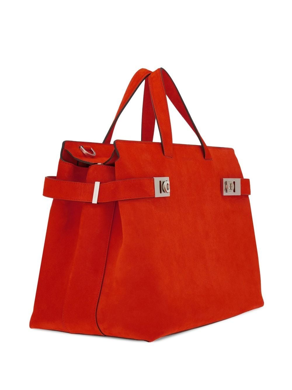 Ferragamo Gancini-fasten large tote bag