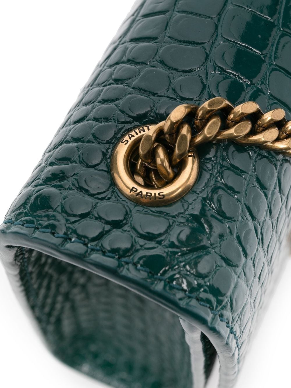 Saint Laurent logo-plaque crossbody bag