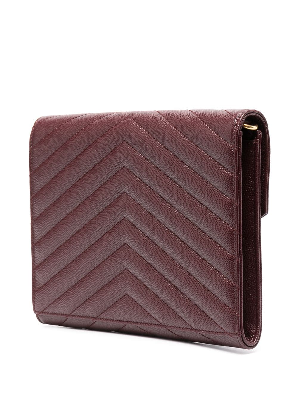 Saint Laurent New Pouch Monogram clutch